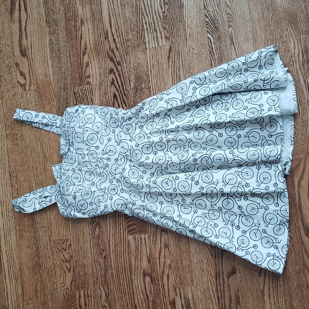 (S) Fit & Flare Empire Waist Printed Mini Dress Garden Party Cottagecore Summer